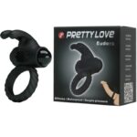 PRETTY LOVE - EUDORA ANILLO VIBRADOR CON ESTIMULADOR - Imagen 8