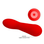 PRETTY LOVE - FAUN VIBRADOR RECARGABLE ROJO - Imagen 6