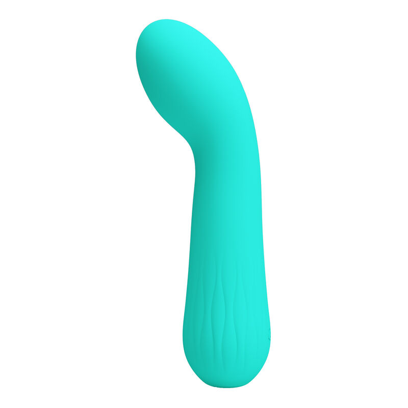 Imagen del artículo erótico PRETTY LOVE - FAUN VIBRADOR RECARGABLE VERDE AGUA de PRETTY LOVE SMART en la sección JUGUETES BIENESTAR |Vibradores|Vibradores Punto G de Millenial Sexshop.