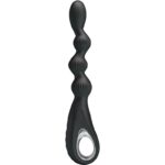 Imagen del artículo erótico PRETTY LOVE - FEDERER VIBRADOR ANAL 12 VIBRACIONES NEGRO de PRETTY LOVE en la sección JUGUETES BIENESTAR |Vibradores|Vibradores HI-TECH de Millenial Sexshop.