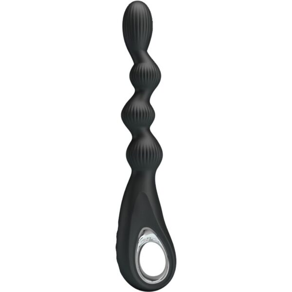 Imagen del artículo erótico PRETTY LOVE - FEDERER VIBRADOR ANAL 12 VIBRACIONES NEGRO de PRETTY LOVE en la sección JUGUETES BIENESTAR |Vibradores|Vibradores HI-TECH de Millenial Sexshop.