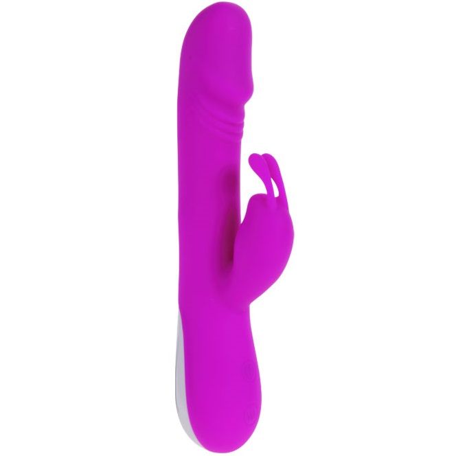 Imagen del artículo erótico PRETTY LOVE - FLIRTATION VIBRADOR CON ESTIMULADOR CLITORIS ROBERT de PRETTY LOVE FLIRTATION en la sección JUGUETES BIENESTAR |Vibradores|Vibradores Rabbit de Millenial Sexshop.