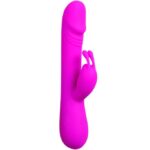Imagen del artículo erótico PRETTY LOVE - FLIRTATION VIBRADOR CON RABBIT CLEMENT de PRETTY LOVE FLIRTATION en la sección JUGUETES BIENESTAR |Vibradores|Vibradores Rabbit de Millenial Sexshop.