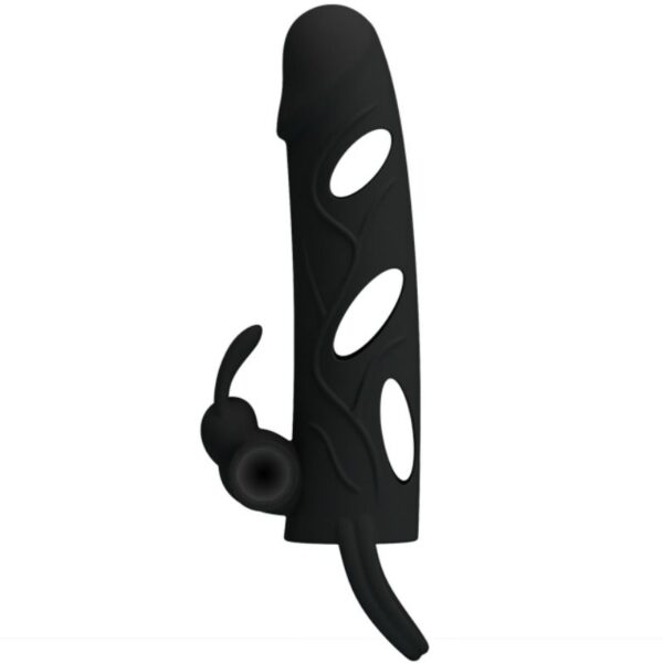 Imagen del artículo erótico PRETTY LOVE - FUNDA SILICONA CON VIBRACIÓN 14 CM 1.0 de PRETTY LOVE MALE en la sección JUGUETES BIENESTAR |Juguetes para Hombres|Accesorios para el pene|Fundas Pene sin extensión de Millenial Sexshop.