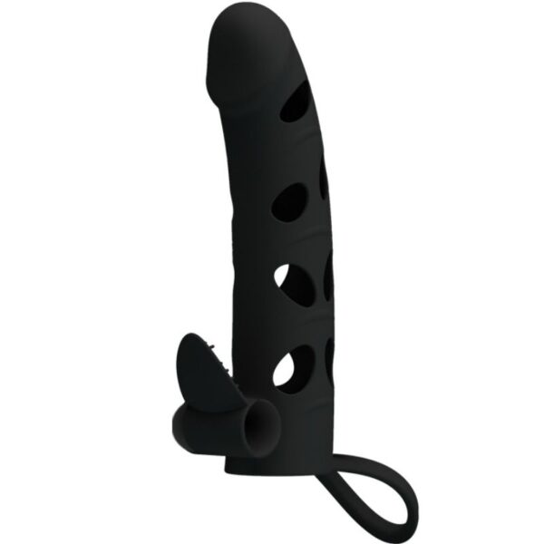Imagen del artículo erótico PRETTY LOVE - FUNDA SILICONA CON VIBRACIÓN 15.2 CM de PRETTY LOVE MALE en la sección JUGUETES BIENESTAR |Juguetes para Hombres|Accesorios para el pene|Fundas Pene sin extensión de Millenial Sexshop.