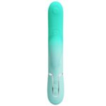 PRETTY LOVE - GIGI VIBRADOR RABBIT MULTIFUNCIÓN VERDE AGUA - Imagen 3