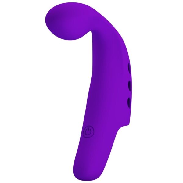 Imagen del artículo erótico PRETTY LOVE - GORGON VIBRADOR DE DEDO RECARGABLE MORADO de PRETTY LOVE SMART en la sección JUGUETES BIENESTAR |Vibradores|Vibradores Dedo de Millenial Sexshop.