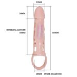 PRETTY LOVE - HARRISON FUNDA EXTENSORA PENE CON VIBRACIÓN Y STRAP 13.5 CM - Imagen 7