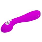 PRETTY LOVE - HECTOR VIBRADOR ELECTROSHOCK RECARGABLE & IMPERMEABLE MORADO - Imagen 2