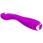 PRETTY LOVE - HECTOR VIBRADOR ELECTROSHOCK RECARGABLE & IMPERMEABLE MORADO - Imagen 3