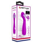 PRETTY LOVE - HECTOR VIBRADOR ELECTROSHOCK RECARGABLE & IMPERMEABLE MORADO - Imagen 8