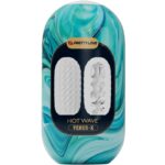 PRETTY LOVE - HOT WAVE MASTURBADOR MASCULINO SILICONA BLANCO - Imagen 4