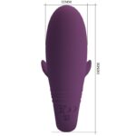PRETTY LOVE - JAYLEEN VIBRADOR APP CONTROL REMOTO LILA - Imagen 6