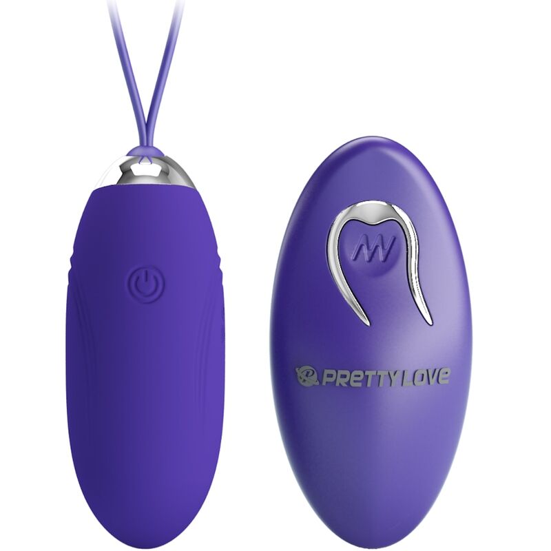 Imagen del artículo erótico PRETTY LOVE - JENNY YOUTH HUEVO VIBRADOR CONTROL REMOTO VIOLETA de PRETTY LOVE YOUTH en la sección JUGUETES BIENESTAR |Vibradores|Vibradores control remoto de Millenial Sexshop.