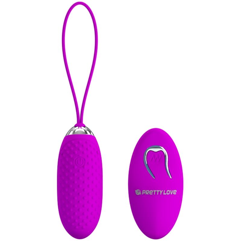 Imagen del artículo erótico PRETTY LOVE - JOANNA HUEVO VIBRADOR CONTROL REMOTO 12 MODOS de PRETTY LOVE SMART en la sección JUGUETES BIENESTAR |Vibradores|Vibradores control remoto de Millenial Sexshop.