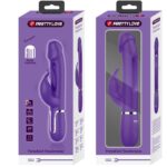 PRETTY LOVE - KAMPAS VIBRADOR RABBIT 3 EN 1 MULTIFUNCIÓN CON LENGUA VIOLETA - Imagen 9