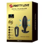 PRETTY LOVE - KELLY PLUG ANAL VIBRADOR RECARGABLE NEGRO - Imagen 11