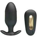 Imagen del artículo erótico PRETTY LOVE - KELLY PLUG ANAL VIBRADOR RECARGABLE NEGRO de PRETTY LOVE BOTTOM en la sección JUGUETES BIENESTAR |Anal|Plugs Anales de Millenial Sexshop.