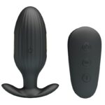 PRETTY LOVE - KELLY PLUG ANAL VIBRADOR RECARGABLE NEGRO - Imagen 4