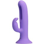 Imagen del artículo erótico PRETTY LOVE - KILLMOULIS VIBRADOR RABBIT 12 MODOS DE VIBRACIÓN MORADO de PRETTY LOVE en la sección JUGUETES BIENESTAR |Vibradores|Vibradores Rabbit de Millenial Sexshop.