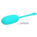 PRETTY LOVE - KIRK HUEVO VIBRADOR RECARGABLE VERDE CLARO - Imagen 7