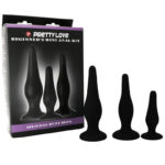 PRETTY LOVE - KIT INICIACION ANAL PLUGS SILICONA - Imagen 4