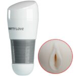 Imagen del artículo erótico PRETTY LOVE - KITTY MASTURBADOR BLANCO VAGINA de PRETTY LOVE MALE en la sección JUGUETES BIENESTAR |Juguetes para Hombres|Vaginas con vibración de Millenial Sexshop.
