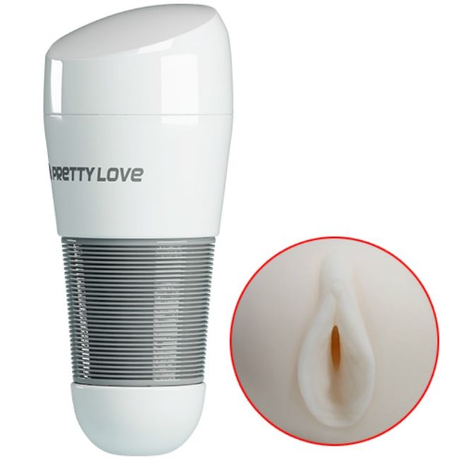 Imagen del artículo erótico PRETTY LOVE - KITTY MASTURBADOR BLANCO VAGINA de PRETTY LOVE MALE en la sección JUGUETES BIENESTAR |Juguetes para Hombres|Vaginas con vibración de Millenial Sexshop.