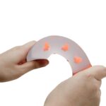 PRETTY LOVE - MAGICAL NIGHTFALL DILDO SIN VIBRACIÓN LUMINOSO NARANJA - Imagen 2