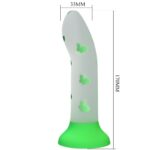 Imagen del artículo erótico PRETTY LOVE - MAGICAL NIGHTFALL DILDO SIN VIBRACIÓN LUMINOSO VERDE de PRETTY LOVE FLIRTATION en la sección JUGUETES BIENESTAR |Dildos sin Vibración de Millenial Sexshop.
