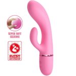 Imagen del artículo erótico PRETTY LOVE - MARSKI VIBRADOR RABBIT & PUNTO G ROSA de PRETTY LOVE FLIRTATION en la sección JUGUETES BIENESTAR |Vibradores|Vibradores Rabbit de Millenial Sexshop.