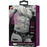 PRETTY LOVE - MARVIN STRAP ON CON VIBRACIÓN Y DILDO HUECO - Imagen 7