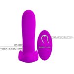 PRETTY LOVE - MASAJEADOR & VIBRADOR 12 VIBRACIONES CONTROL REMOTO MORADO - Imagen 7