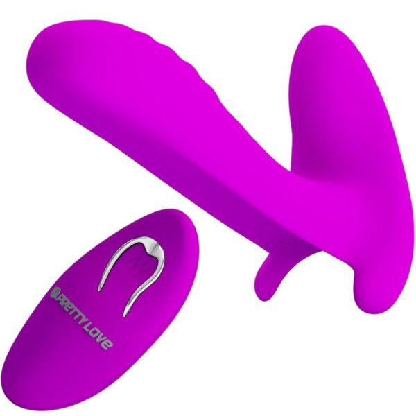 Imagen del artículo erótico PRETTY LOVE - MASAJEADOR & VIBRADOR 12 VIBRACIONES CONTROL REMOTO MORADO de PRETTY LOVE en la sección JUGUETES BIENESTAR |Vibradores|Vibradores HI-TECH de Millenial Sexshop.