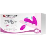 PRETTY LOVE - MASAJEADOR & VIBRADOR 12 VIBRACIONES CONTROL REMOTO MORADO - Imagen 9
