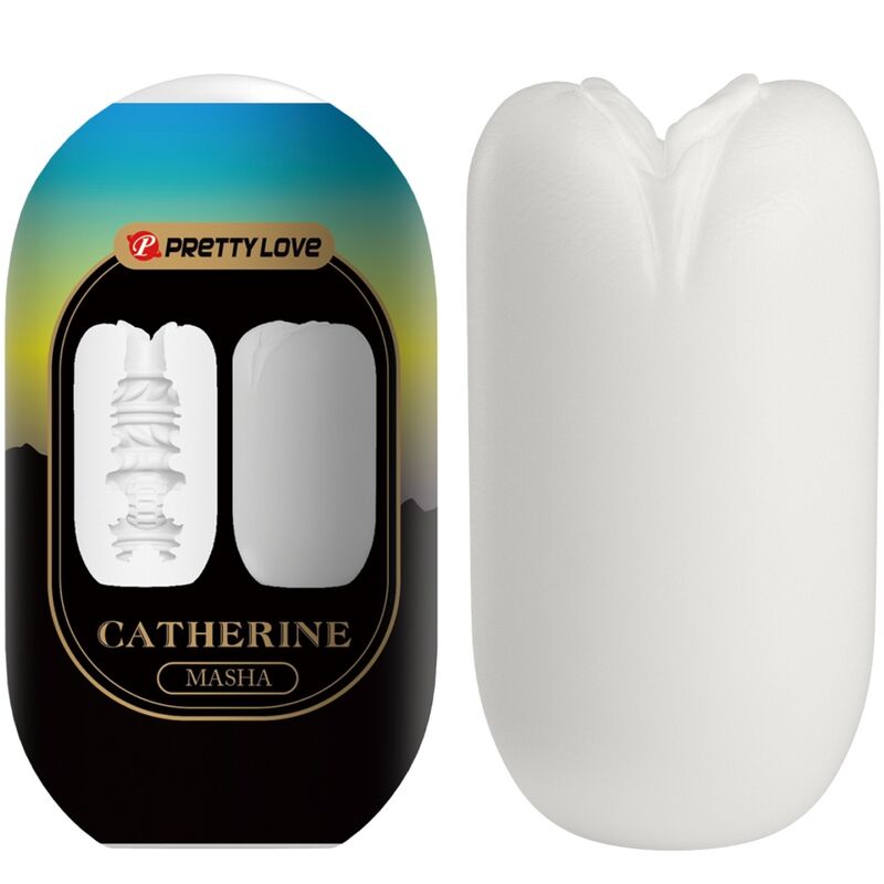 Imagen del artículo erótico PRETTY LOVE - MASHA MASTURBADOR MASCULINO BLANCO de PRETTY LOVE FLIRTATION en la sección JUGUETES BIENESTAR |Juguetes para Hombres|Masturbadores varios de Millenial Sexshop.