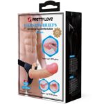 PRETTY LOVE - MAVIS HARNESS BRIEFS UNIVERSAL CON DILDO 19 CM NATURAL - Imagen 9