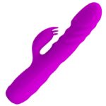 PRETTY LOVE - MELANIE VIBRADOR CONEJO RECARGABLE MORADO - Imagen 3