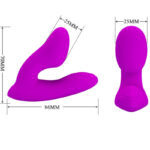 PRETTY LOVE - MELVIN MASAJEADOR CLITORIS CON CONTROL REMOTO - Imagen 8