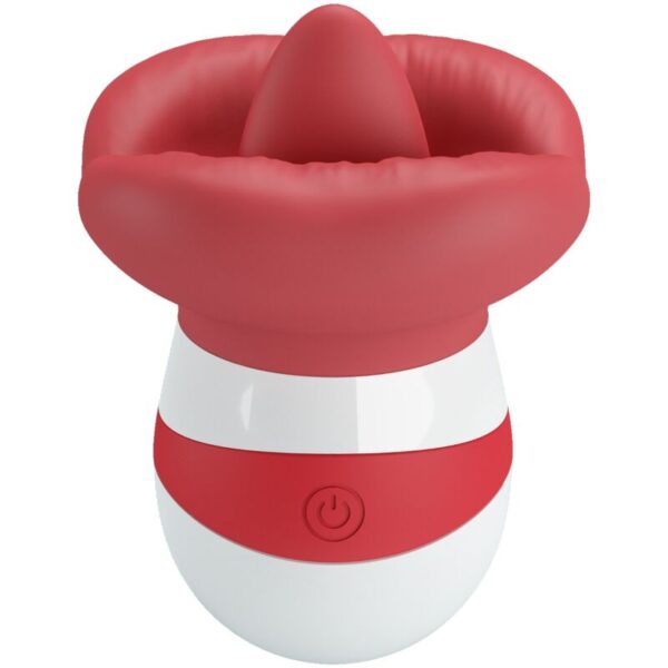 Imagen del artículo erótico PRETTY LOVE - MINA ESTIMULADOR LENGUA ROJO CLARO de PRETTY LOVE FLIRTATION en la sección JUGUETES BIENESTAR |Juguetes para Mujeres|Estimuladores|Para Clítoris de Millenial Sexshop.