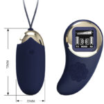 PRETTY LOVE - MINA HUEVO VIBRADOR CONTROL REMOTO AZUL - Imagen 3