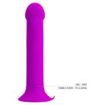PRETTY LOVE - MURRAY VIBRADOR Y ESTIMULADOR PUNTO G MORADO - Imagen 7