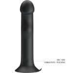 PRETTY LOVE - MURRAY VIBRADOR Y ONDAS ESTIMULADORAS DE CLÍTORIS NEGRO - Imagen 10
