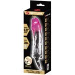 PRETTY LOVE - ODES FUNDA REALÍSTICA ALARGADORA DE 2 CM PARA PENE ROSA - Imagen 7