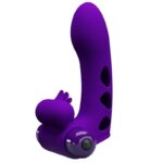 Imagen del artículo erótico PRETTY LOVE - ORLANDO FUNDA DE DEDO VIBRADOR MORADO de PRETTY LOVE MALE en la sección JUGUETES BIENESTAR |Juguetes para Hombres|Accesorios para el pene|Fundas Pene sin extensión de Millenial Sexshop.