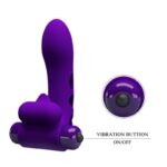 PRETTY LOVE - ORLANDO FUNDA DE DEDO VIBRADOR MORADO - Imagen 6