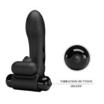 PRETTY LOVE - ORLANDO FUNDA DE DEDO VIBRADOR NEGRO - Imagen 7