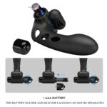 PRETTY LOVE - ORLANDO FUNDA DE DEDO VIBRADOR NEGRO - Imagen 8