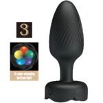 Imagen del artículo erótico PRETTY LOVE - OSBORN PLUG ANAL CON LUZ LED 9.8 CM de PRETTY LOVE en la sección JUGUETES BIENESTAR |Anal|Plugs Anales de Millenial Sexshop.
