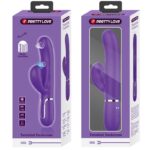 PRETTY LOVE - PERLITA VIBRADOR PUNTO G 3 EN 1 MULTIFUNCIÓN MORADO - Imagen 11